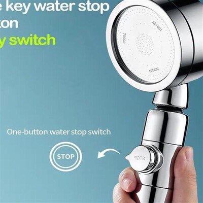 showerhead water purification filter power shower head 3mode