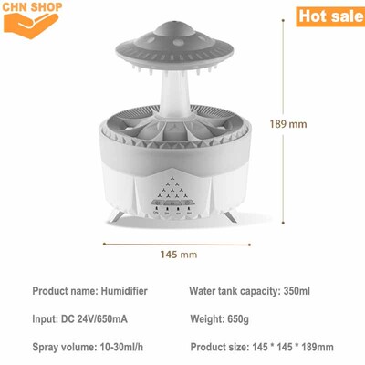 Humidifier air essential oil diffuser aroma vaporizer