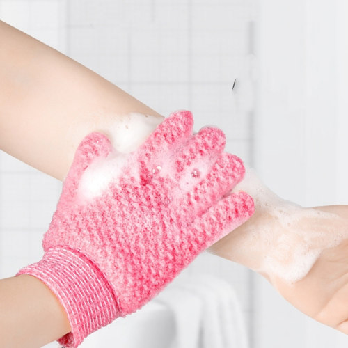 Exfoliating Gloves Bathing Bath Brush Finger Bath Towel
