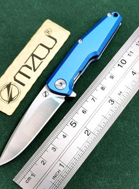 奥地利M390粉末钢折刀高硬度迷你户外便携厨房家用小水果折叠刀具