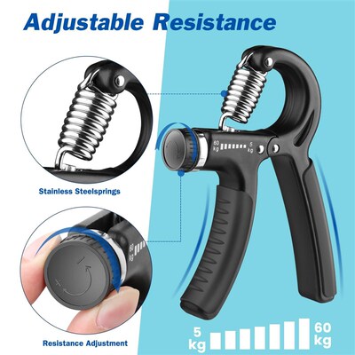Finger Exerciser Trainer Hand Grip Strengthener Rock Climbin