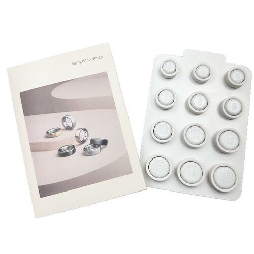 Oura Ring 4 Sizing Kit戒指尺寸套件参考测量手指大小匹配器工具