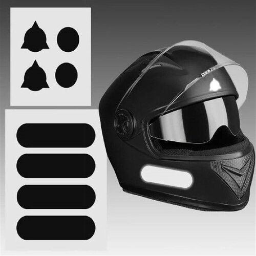 Reflective Motorcycle Helmet Stickers Waterproof Helmet