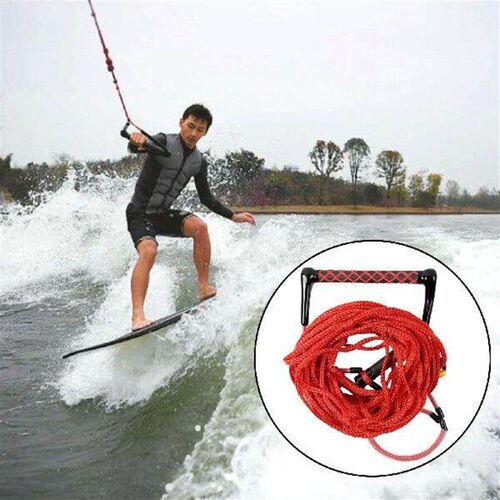 Water Ski Wakeboard Kneeboard Rope for Boating 3-Section