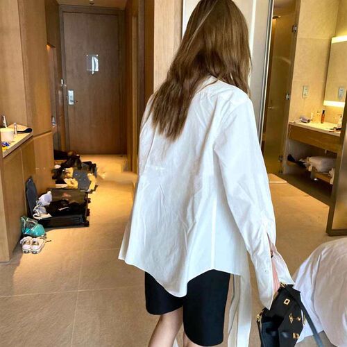 Summer New Slimming High Waist Pants Straight Casual Half Pa