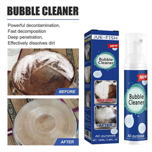 Jue-Fish Oil Stain Foam Cleaner - Gentle Cleaning for Home K