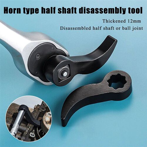 Angle Type Half Axle Disassembly Tool,Drive Pry bar Adapter