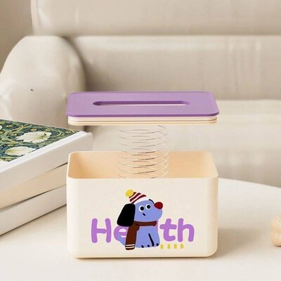 Dopamine Color Tissue Box Creative Tissue Case Living Room D