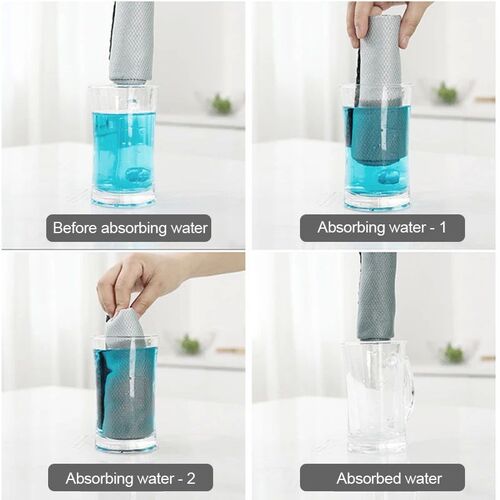 10pcs Microfiber Glass Cleaning Cloth Rag Lint-Free For Wind