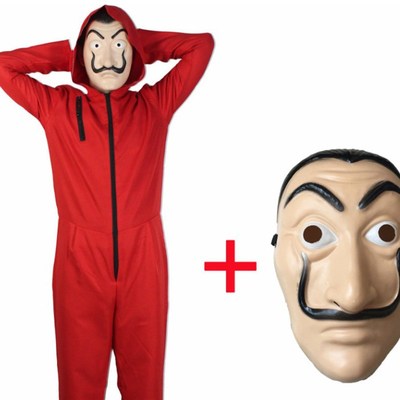 Money Heist / La Casa De Papel Salvador Dali adult costume