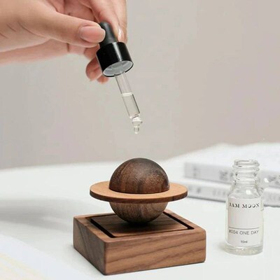 3D Planet Wooden Air Freshener Diffuser Home Aroma Diffuser