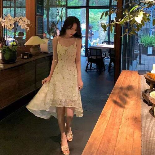 Summer New Arrival Floral Dress Womens Elegant Socialites
