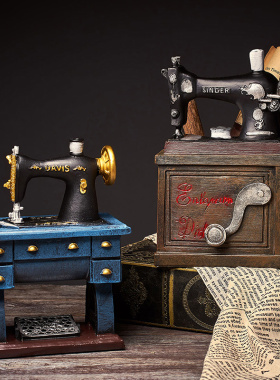 复古家居摆件客厅书柜橱柜小饰品玄关隔断酒柜装饰品办公室工艺品