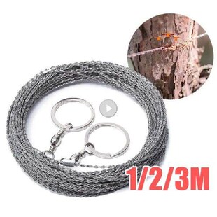 1/2/3m Manual Chain Saw Wire Saw Portable Scroll Outdoor