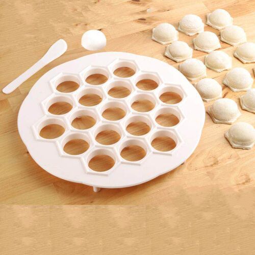 3Pcs/Set Kitchen Dough Press Ravioli Making Mould Plastic Du
