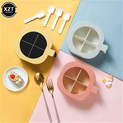 Creative Spice Pots Four Compartment Condiment Multi-grid