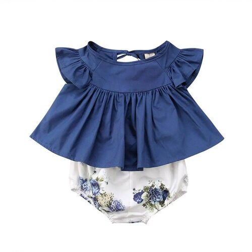 Citgeett Summer 2PCS Newborn Baby Girls Floral ops Dress Sho