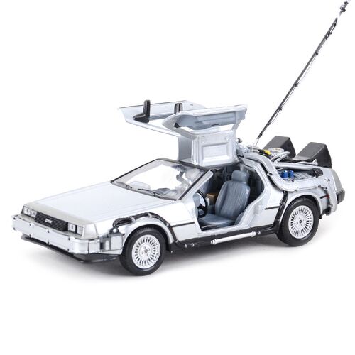Welly 1:24 DMC-12 DeLorean Time Machine Back to the Future C