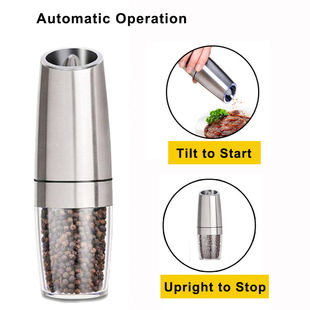 Beeman Electric Automatic Salt and Pepper Grinder Gravity Sp