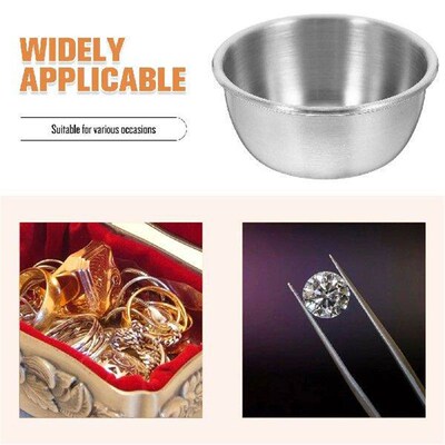 Stainless Steel Weigh Boats Powder Weighing Bowl Liquid