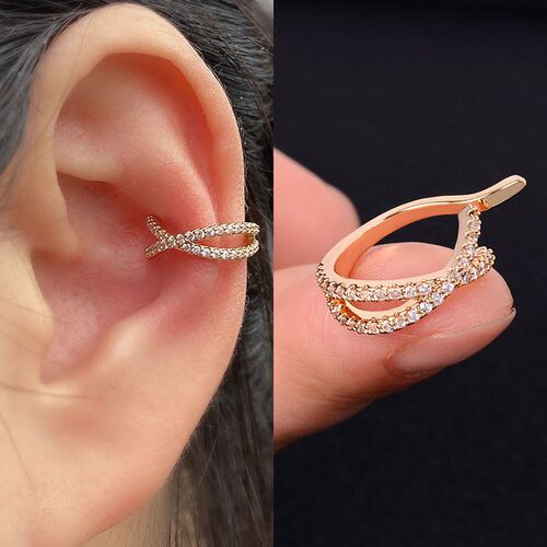 1Pc Helix Cartilage Conch Fake Without Piercing Ear Cuffs Ea