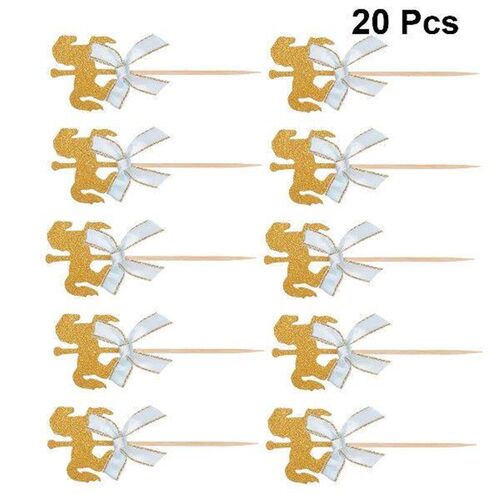 20 Pcs Snake Bask Platform Cake Fruit Insert Birthday