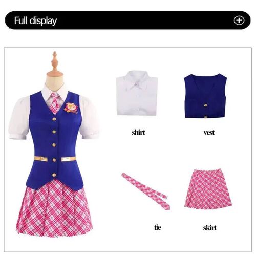 Movie Barbiee Cosplay Costume Halloween Princess Dress Delan