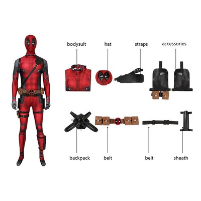 Daredevil Deadpool Cosplay Costume Matt Murdock Superhero Da