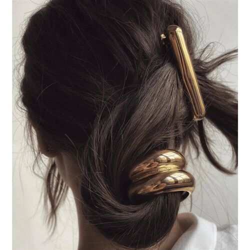Metal Irregular Double-layer Hair Bands Ropes for Women Head