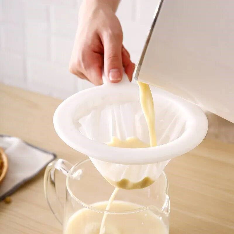 1pc 80/100/200/400Mesh Hand-held High Density Mesh Soy Milk