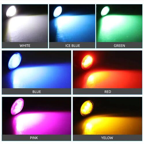 2Pcs Motorcycle Led Light Super Bright Eagle Eye Driving Lam