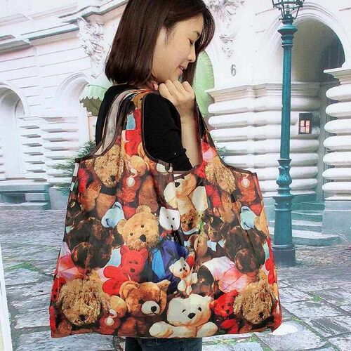 Personal Style Large Tote ECO Reusable Polyester Portable Sh