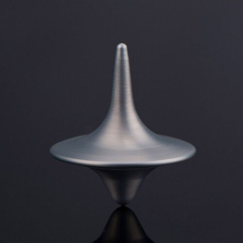 Metal Gyro  Accurate Silver Spinning Top Hot Movie Tot
