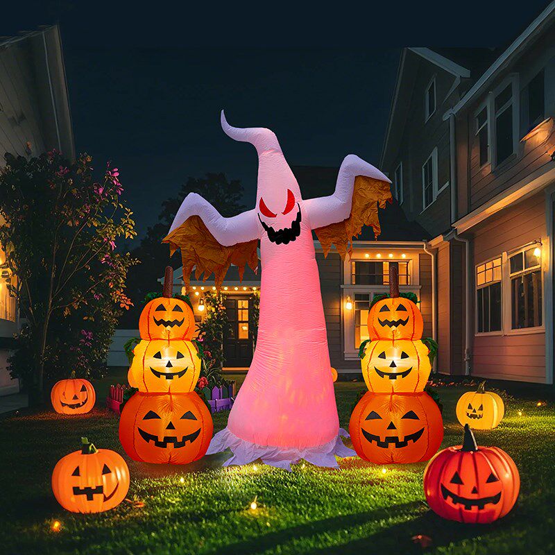 万圣节装饰充气南瓜灯主题氛围幽灵灯室内外场景场地布置气模道具,节庆用品/礼品,充气气模,淘宝优惠券,粉丝福利购,淘宝优惠卷