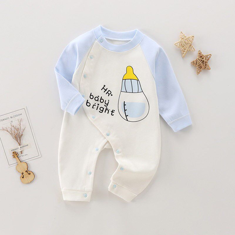 Baby Long Sleeve Romper kids clothes Baby One Piece Clothing图片