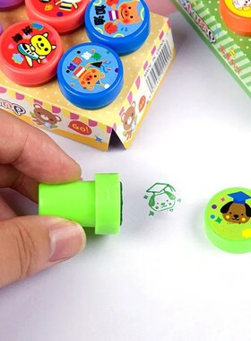 Assorted Stamps for Kids Self-ink Stamps Children Toy Stamps