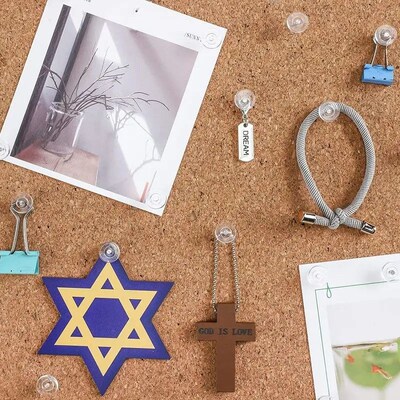 50pcs/box Transparent Push Pins Thumb Tacks Thumbtack Map Co