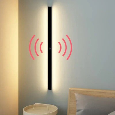 Modern Outdoor Led Wall Light Waterproof IP65 Motion Sensor