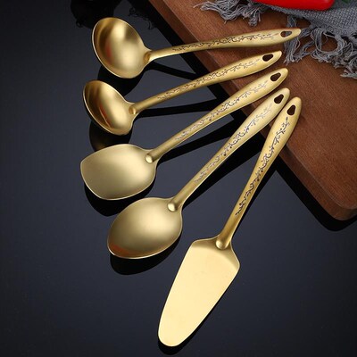 Stainless steel spatula home slotted spoon cooking spatula