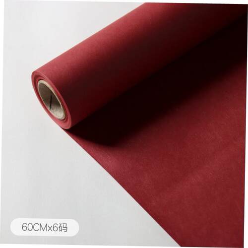 Red Kraft Paper Roll, 30cmx10m Wrapping Paper Roll, For Gift
