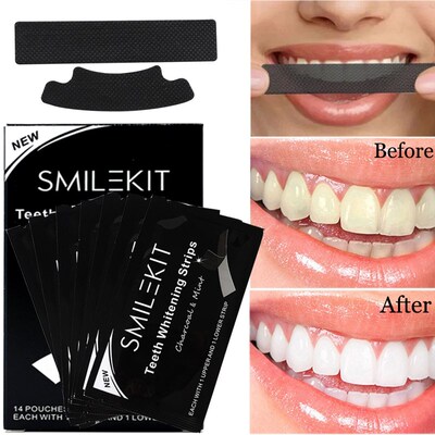 Professional Teeth Whitening Gel Strips Oral Hygiene Care Do