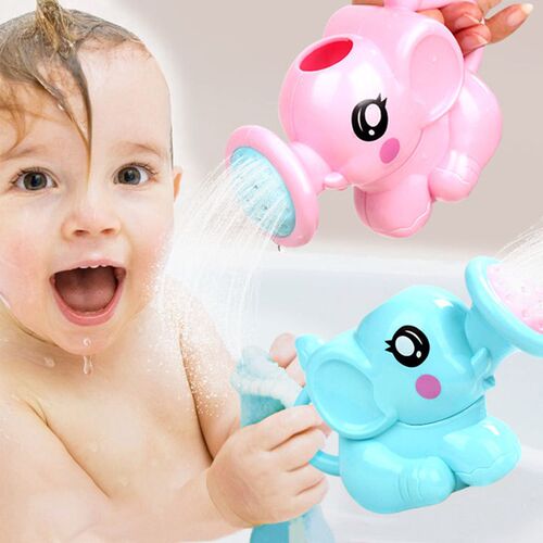 Baby Bath Toys Lovely Plastic Elephant Shape Water Spray for