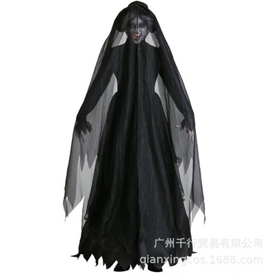 Halloween costume ghost bride witch vampire game suit