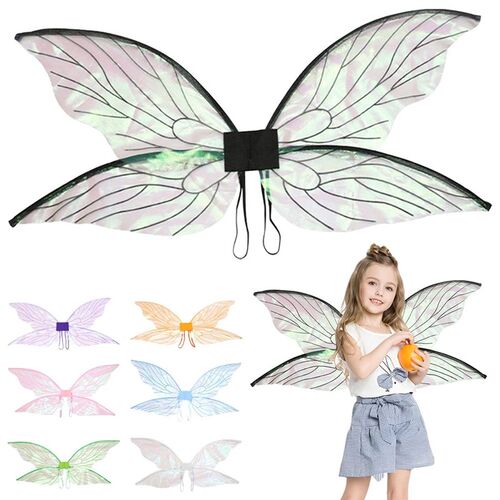 Butterfly Fairy Wings Costume Women Girls Princess Elf Angel