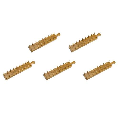 5X First Grade Bamboo Taco Tray And Appetizer Tray Stand Up
