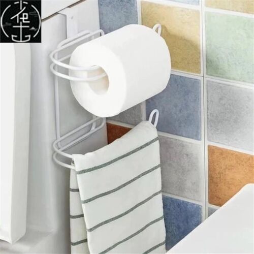 Toilet Tissue Paper Holder Shelf Bathroom kitchen Towel Roll
