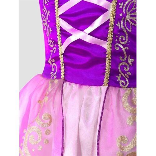 Princess Dress Rapunzel Costume For Kids Girl 2024 Halloween