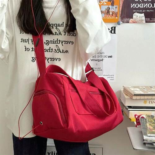 Large Crossbody Travel Tote Bags for Women 2024 Canvas Shoul