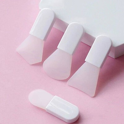 3Pc Silicone Face Mask Brush Soft Facial Skin Care Portable
