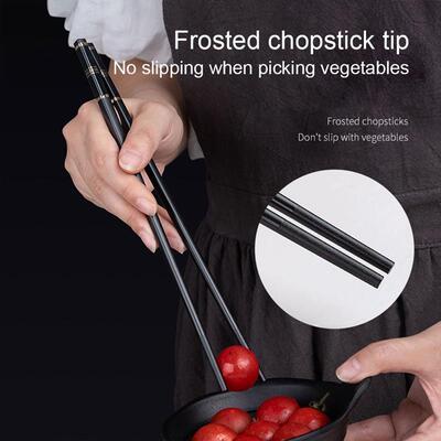 5 Pairs Chinese Japanese Chopsticks Sushi Sticks Korean Chop